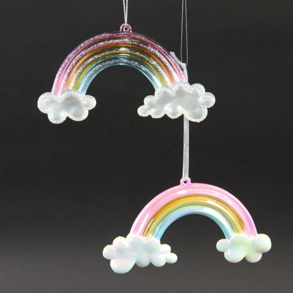 5"MULTI PASTEL RAINBOW W/GLT