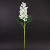 33"CONE HYDRANGEA STEM WHT