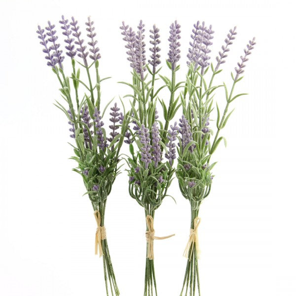12.5"LAVENDER BUSH X6 3PC/BG