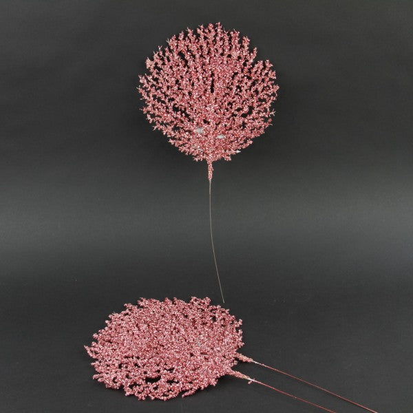19"CORAL SPRAY ROSE GOLD