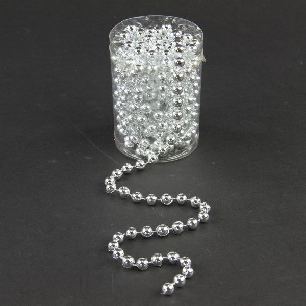 15' PEARL GARLAND SILVER