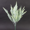 21"FLOCKED FERN BUSH X7