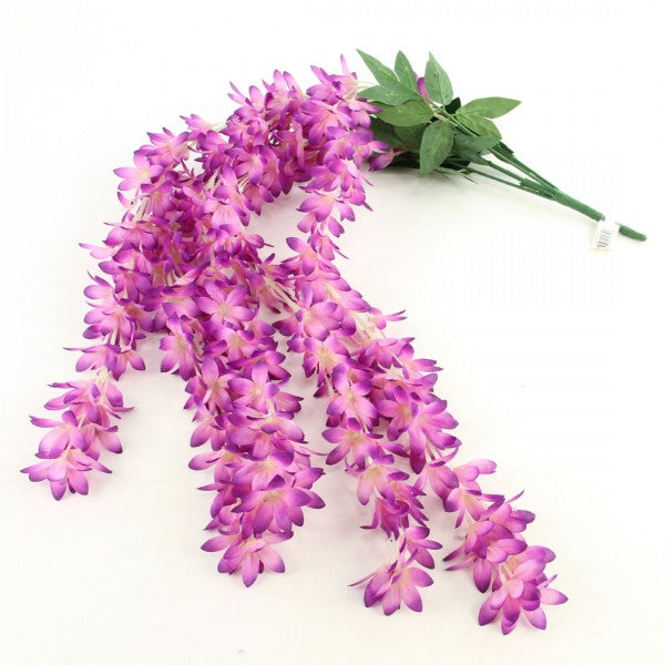 36"STAR FLOWER HANGING PURPLE