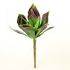 8"SUCCULENT STEM GREEN/PURPLE