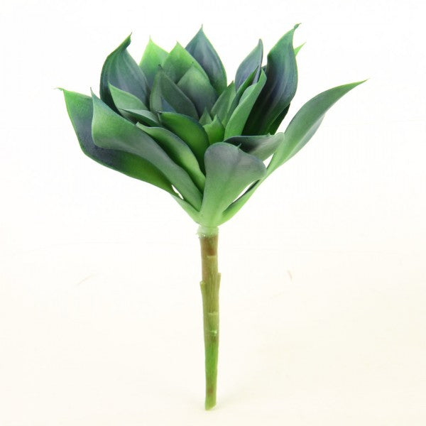 8"SUCCULENT STEM BLUE