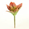8"SUCCULENT STEM ORANGE