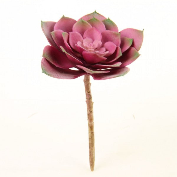 6.5"SUCCULENT STEM MAUVE