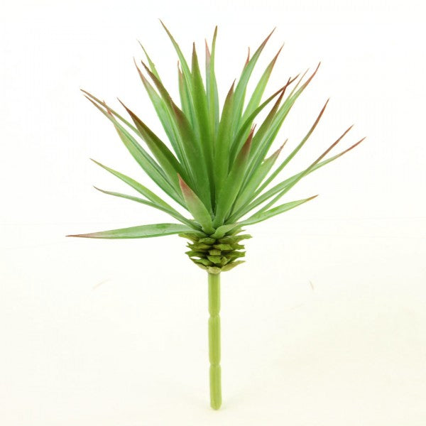 6"SUCCULENT STEM GREEN/RED