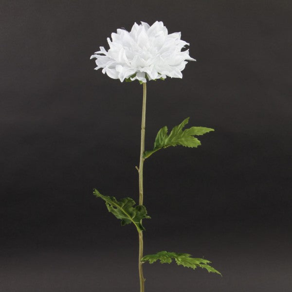 29"DAHLIA SPRAY WHITE