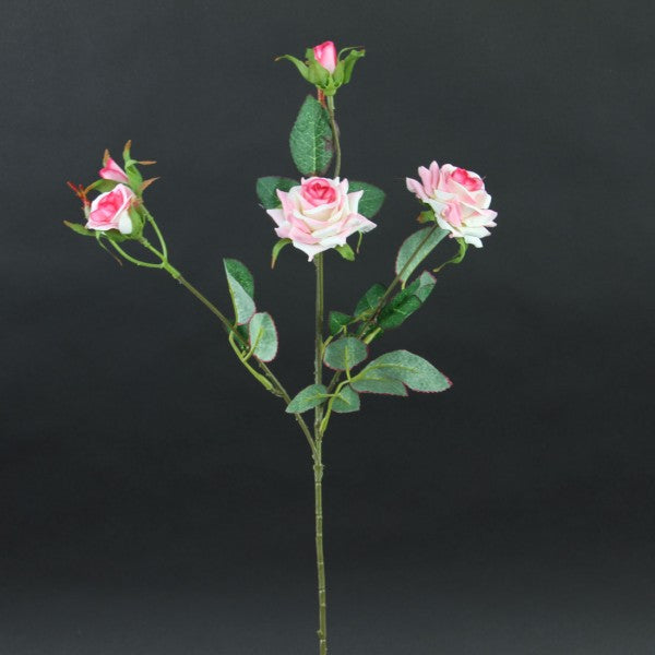 24" MINI ROSE SPRAY PINK