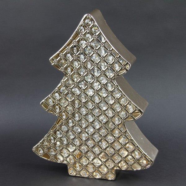 METAL XMAS TREE GOLD M25