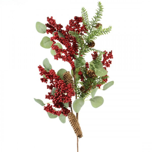 32" EUCALYPTUS BERRY SPRAY