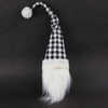 20"BEARD ELF W/PLAID HAT HANG