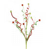 27"SWIRLY SPRAY RED/GREEN