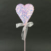 18"GLITTER HEART PICK