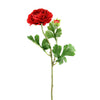 23.5"RANUNCULUS SPRAY X2 RED