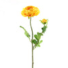 23.5"RANUNCULUS SPRAY X2 YELLW