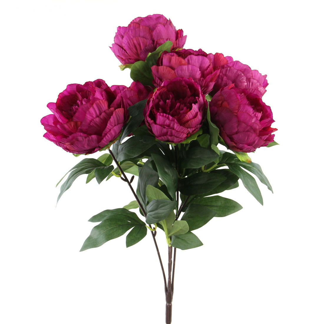 21"PEONY BUSH X7
