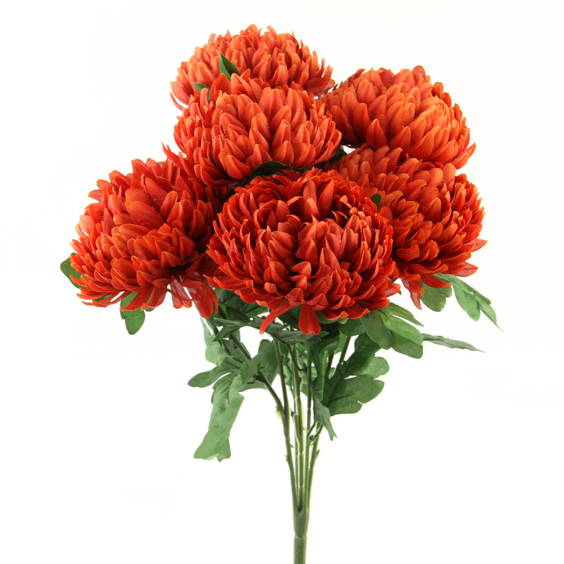 19"BALL MUM BUSH X7 GLD/ORANG