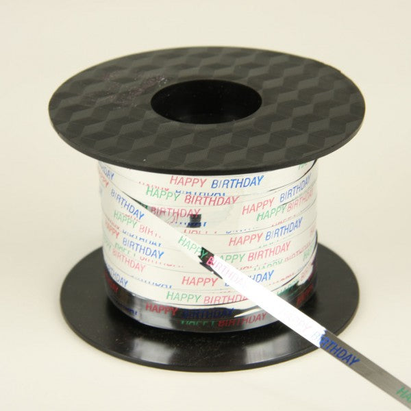 CURLY RIBBON (BIRTHDAY) 500YDS