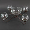 7" CANDLELABRA W/BOWL M25