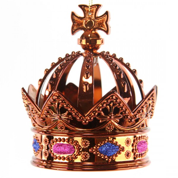 5"MET GLT.CROWN ORN A25
