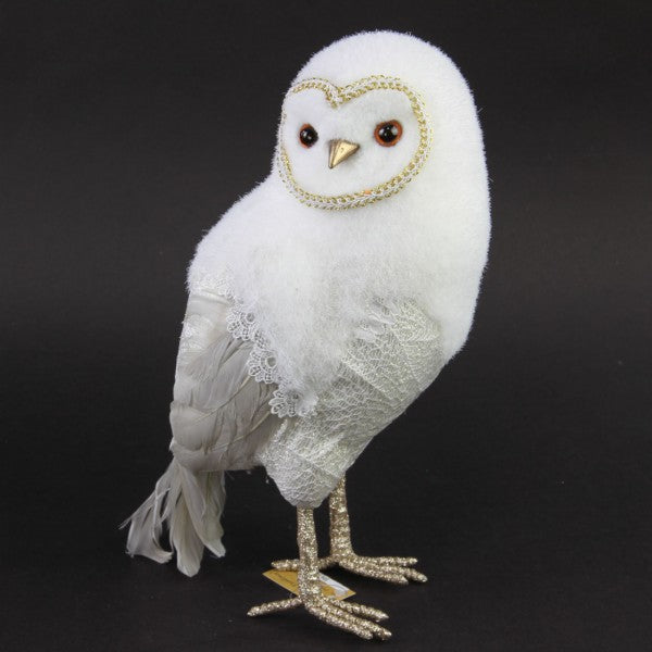13"SNOW OWL