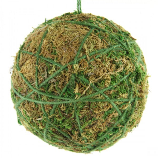 6" MOSS BALL ORNA A4