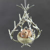 6.5"MTL TWIG BIRD ORNA A4