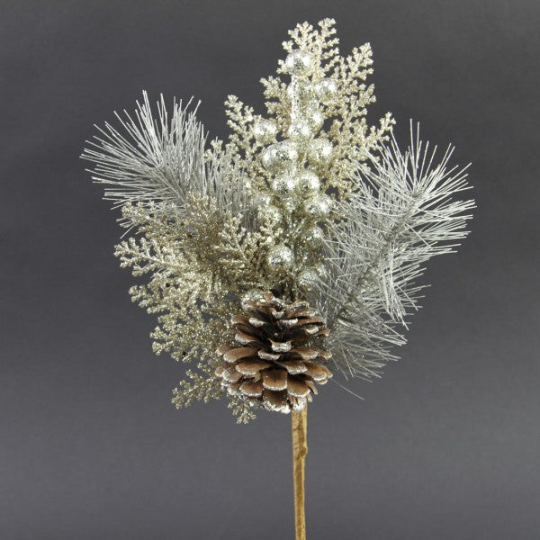 13"GLT.PINE BERRY CONE PICK