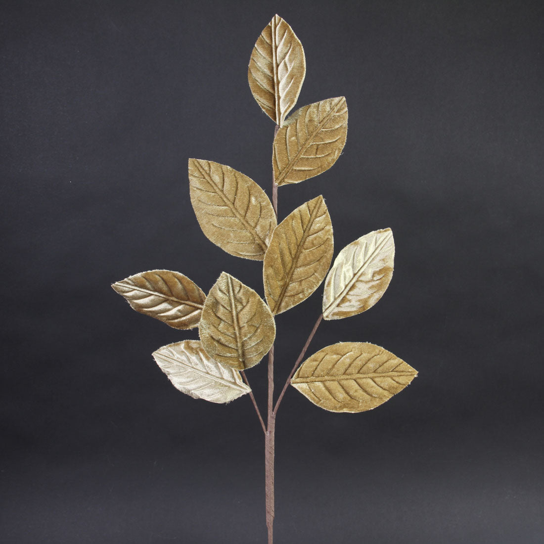 28"LEAF SPRAY BROWN