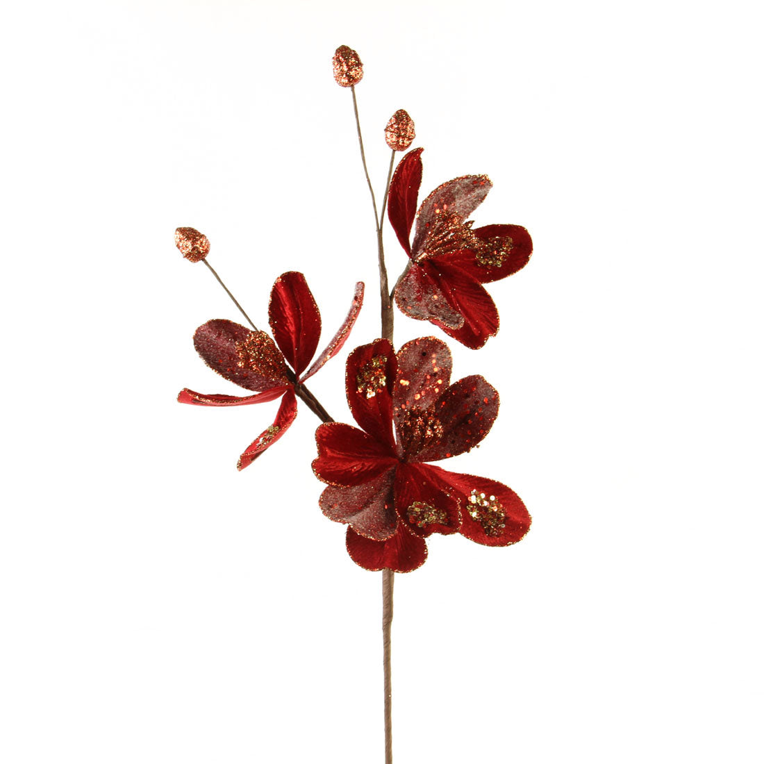 23.5"SAUCER MAGNOLIA SPRAY