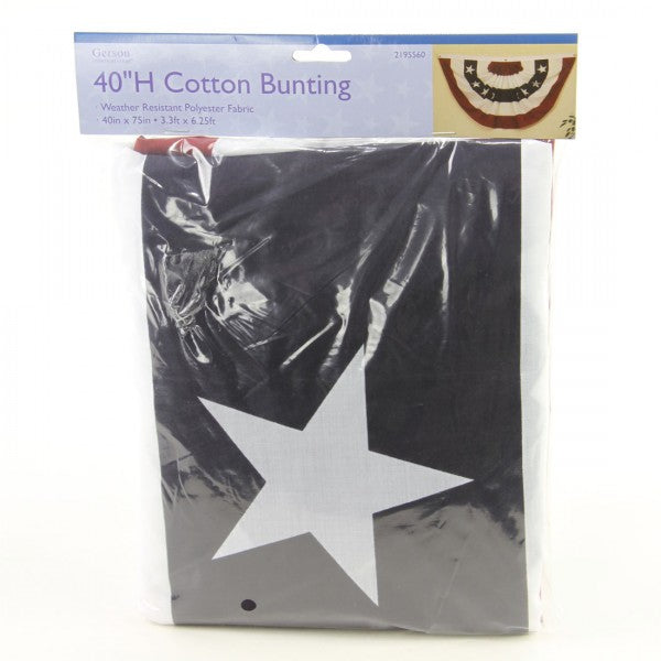 75"AMERICANA BUNTING