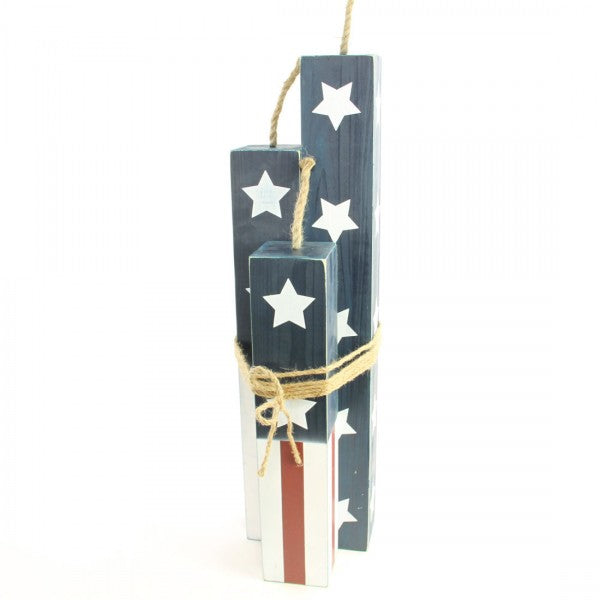 30"WDN.AMERICANA FIREWORK DECO