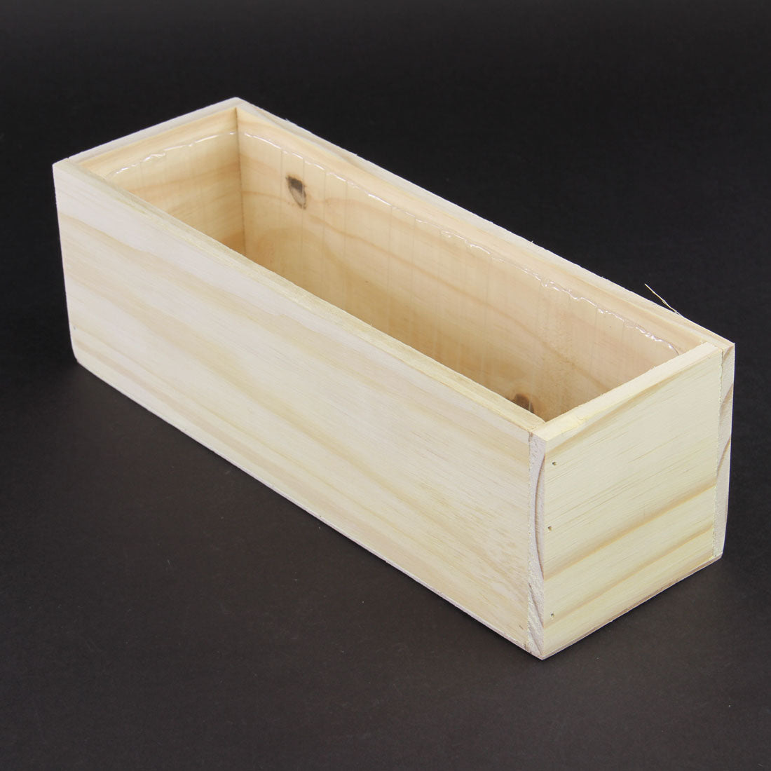 12"X4"X4"WOOD PLANTER