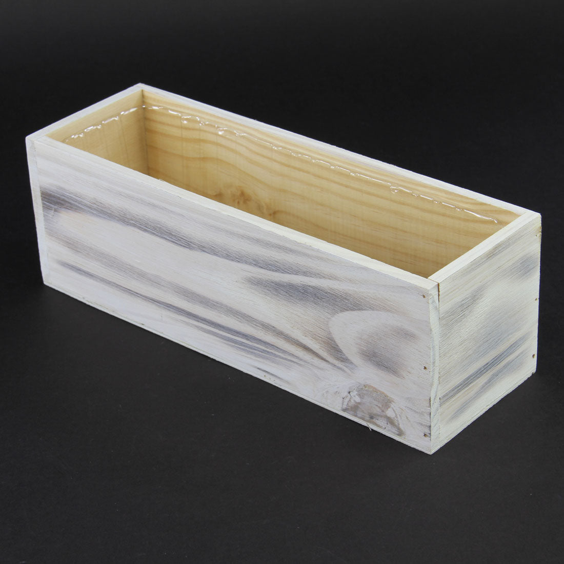 12"X4"X4"WOOD PLANTER