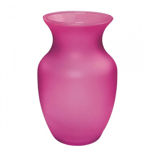 8" ROSE VASE X1 MT.BLUSH ROSE
