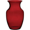 8" ROSE VASE RUBY X1