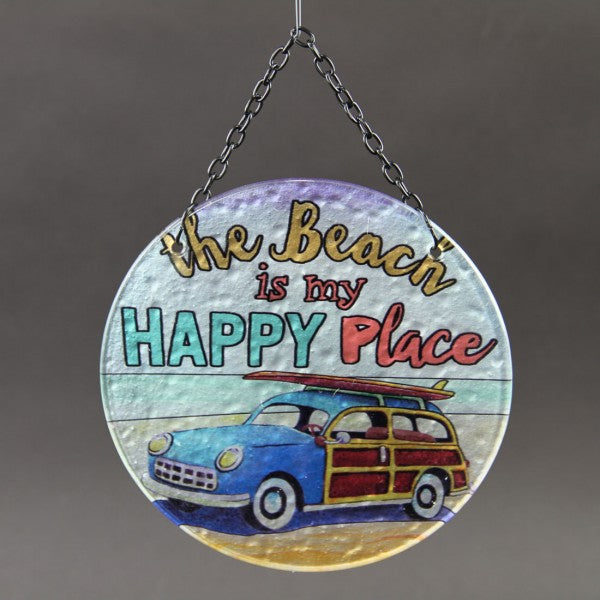 6"HAPPY PLACE SUNCATCHER