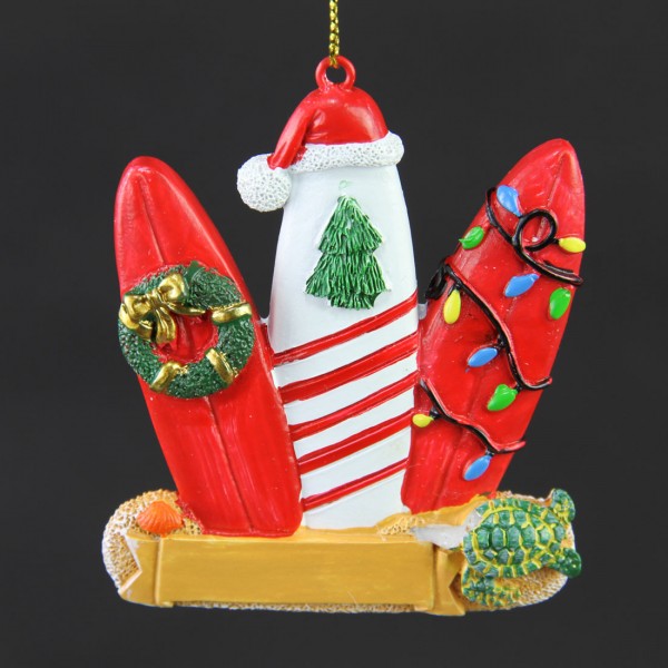 3.25"SURF BOARD TRIO ORNA