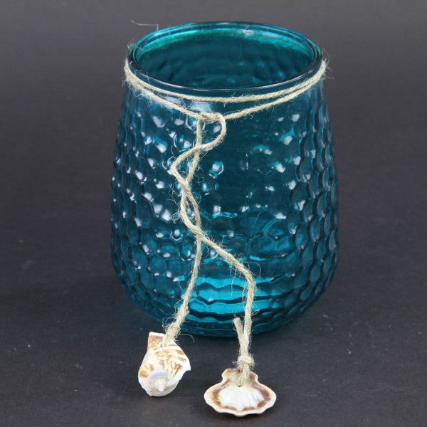 5.5"GREEN CANDLE HOLDER