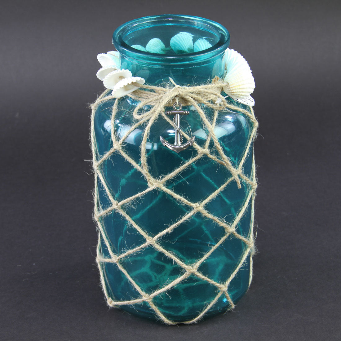 10-1/4" GREEN VASE