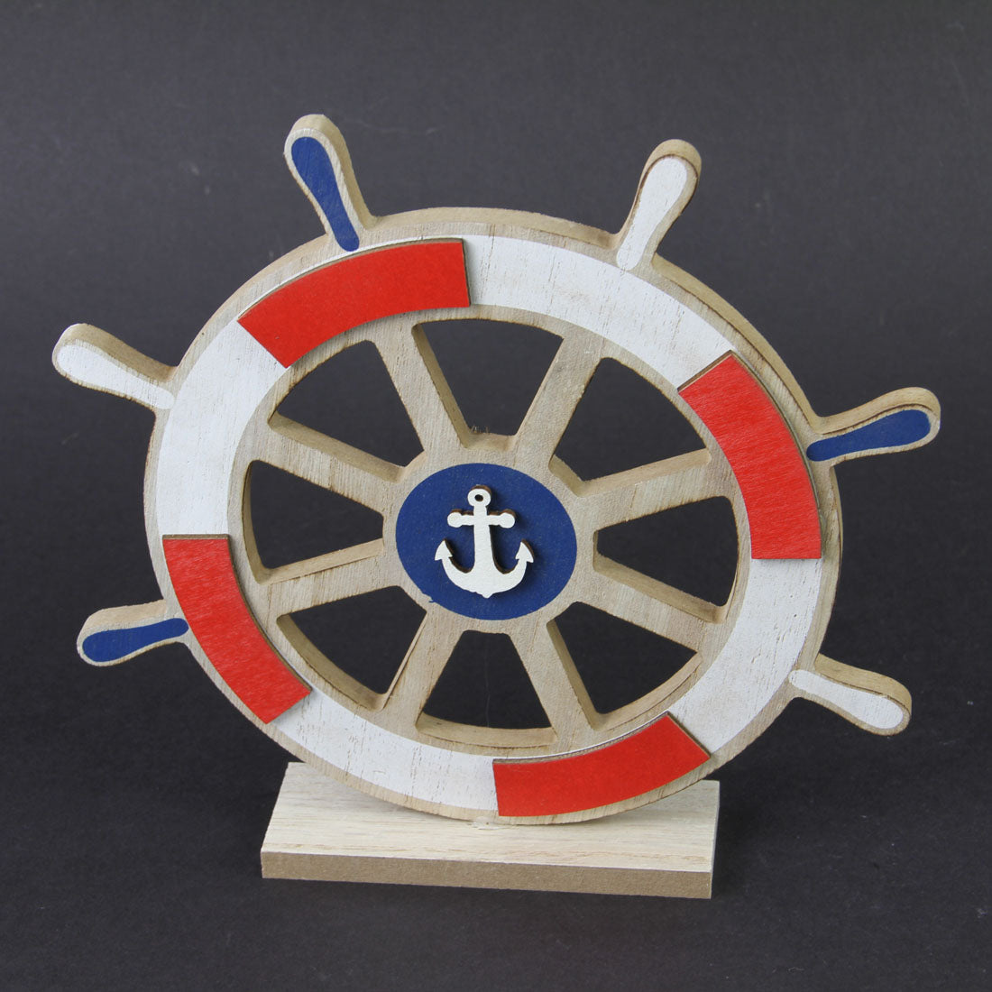 8-1/2"TABLETOP SHIPS WHEEL