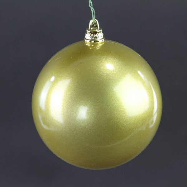 100MM CANDY APPLY ORN GLD A25