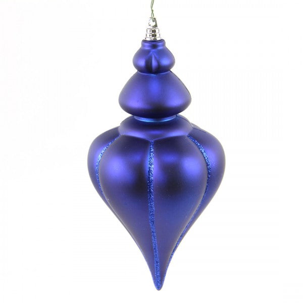 9"MATT/GLT PLEATED FINIAL A25