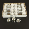50MM STEM BALL 24/BX SILVER