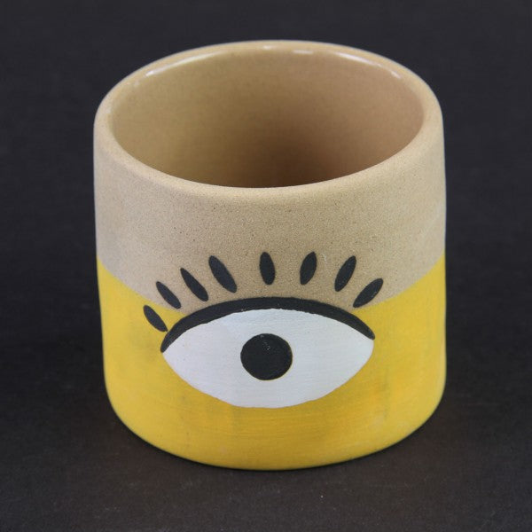 3"X2.75"VISION POT YELLOW