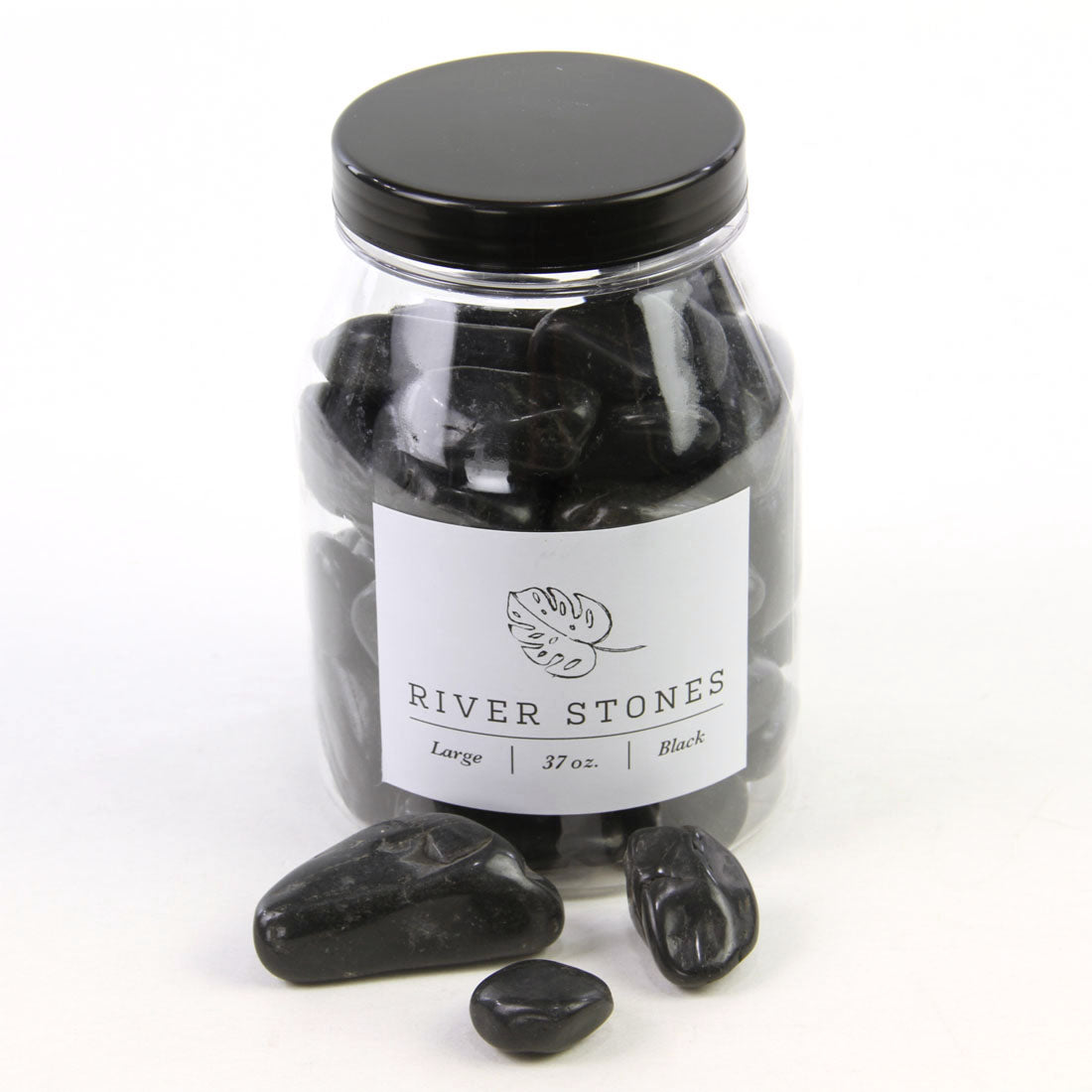 37 OZ. LARGE RIVER STONE BLK