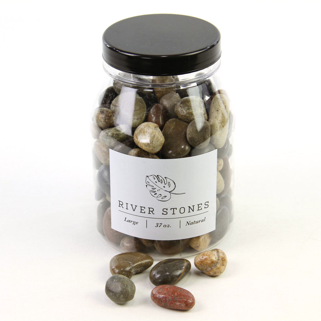 37 OZ. LG.RIVER STONES NAT.