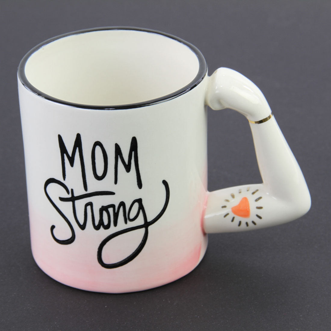 5.5"X3.5"X4"MOM STRONG MUG
